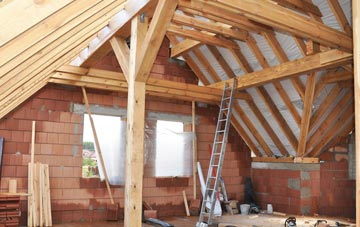Gubblecote attic trusses